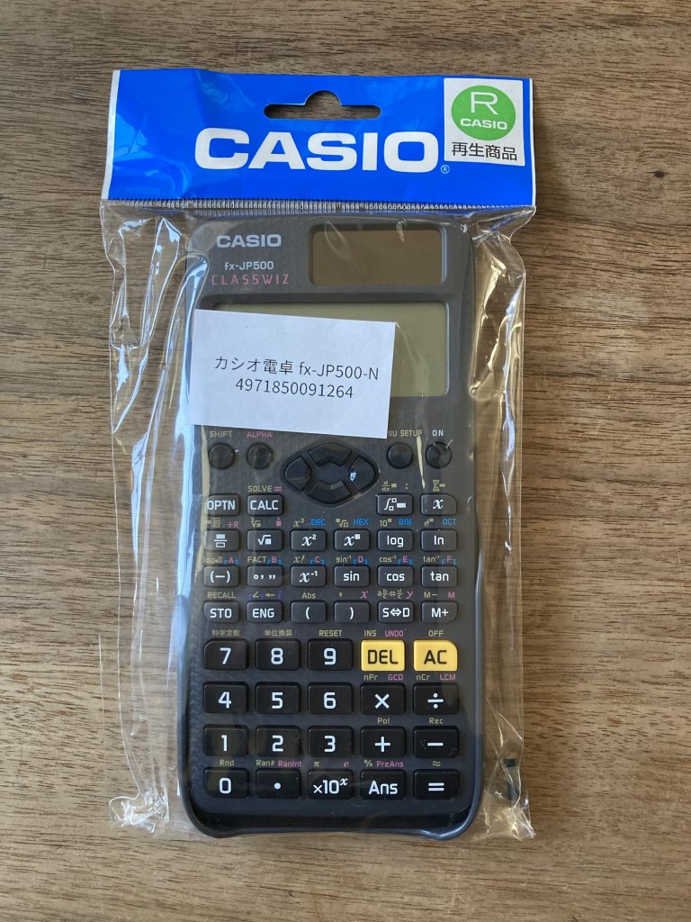 CASIO カシオ計算 関数電卓 FX-JP500